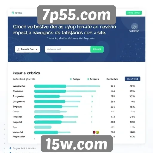 Análise da experiência de usuário no site 7p55.com